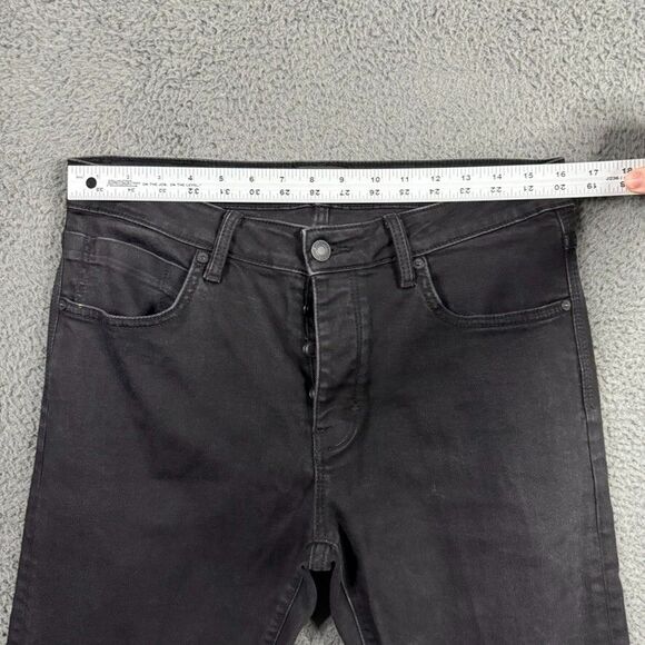 NEUW Denim Jeans Mens 34x32 Black Iggy Skinny Fit Stretch Casual - Picture 11 of 16